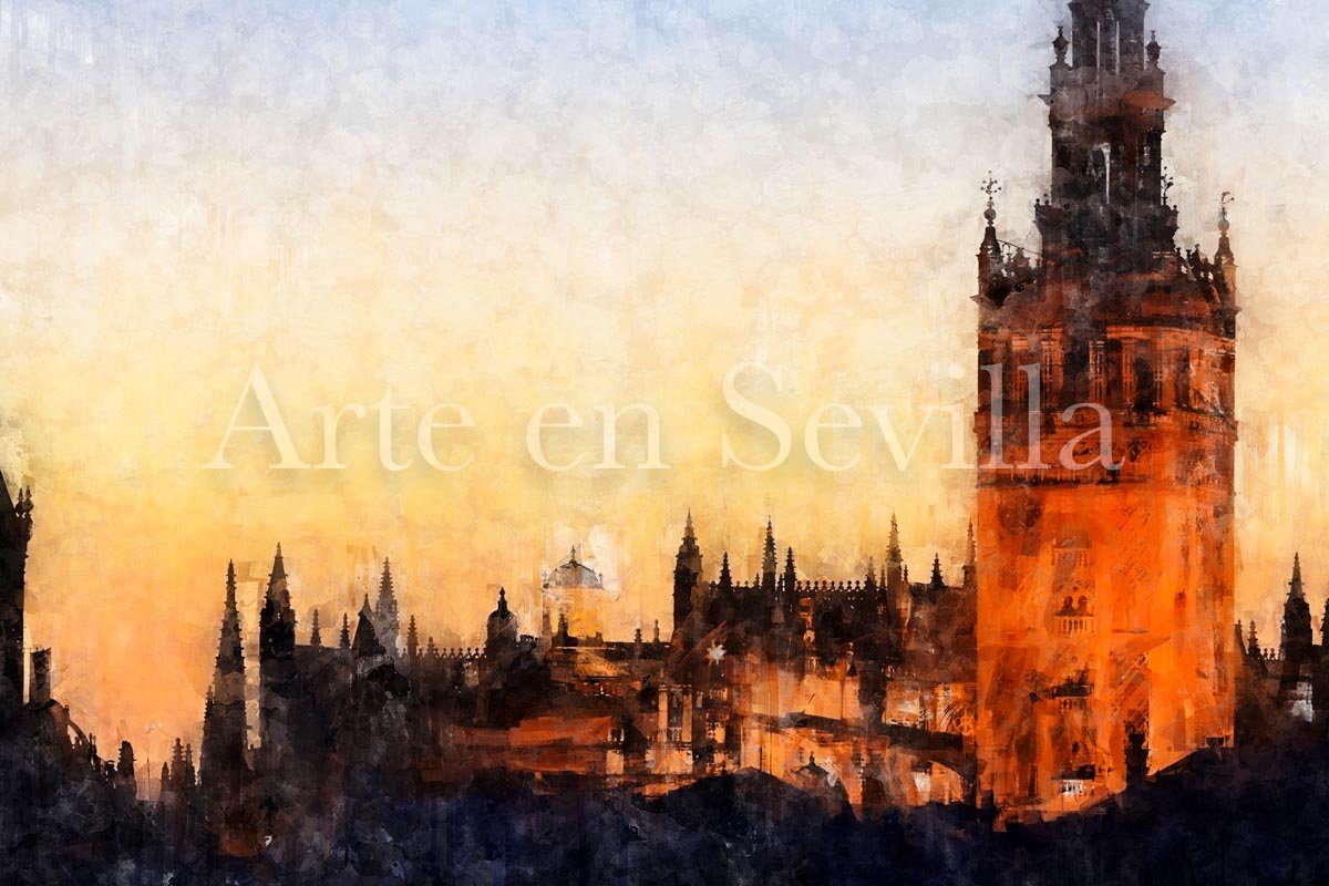 cuadros modernos de Sevilla, Sevilla, cuadros de Sevilla, Sevilla decoracion