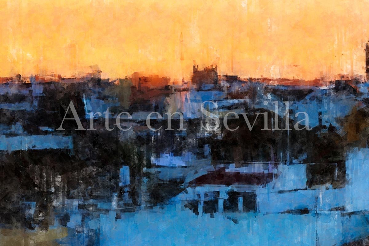 Cuadro Atardecer de azoteas en Sevilla - Imagen 7