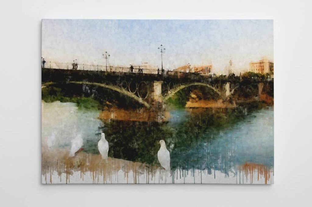 Cuadro Desde Triana se ve Sevilla