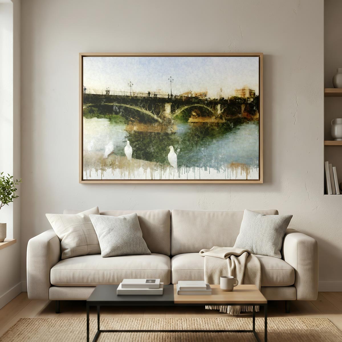 Cuadro Desde Triana se ve Sevilla - Imagen 10