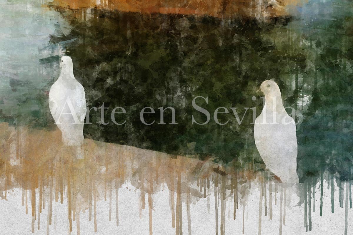 Cuadro Desde Triana se ve Sevilla - Imagen 9