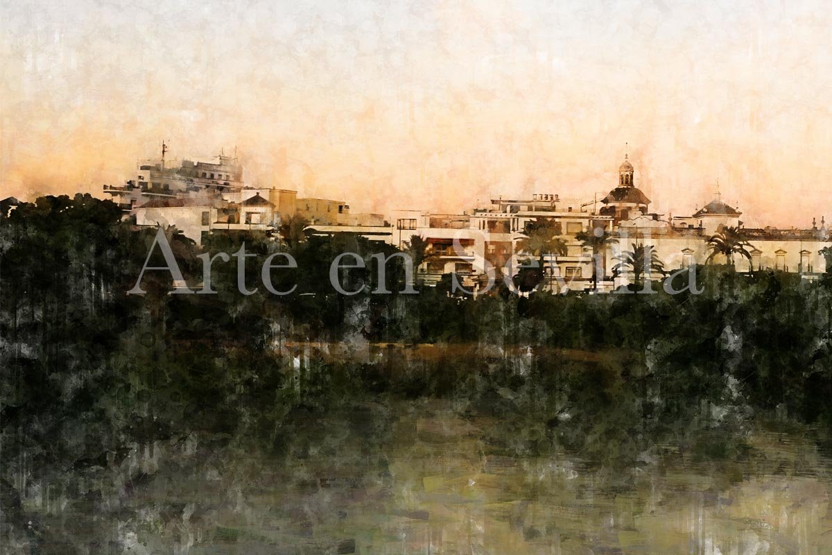Cuadro Desde la calle Betis, Sevilla - Imagen 5