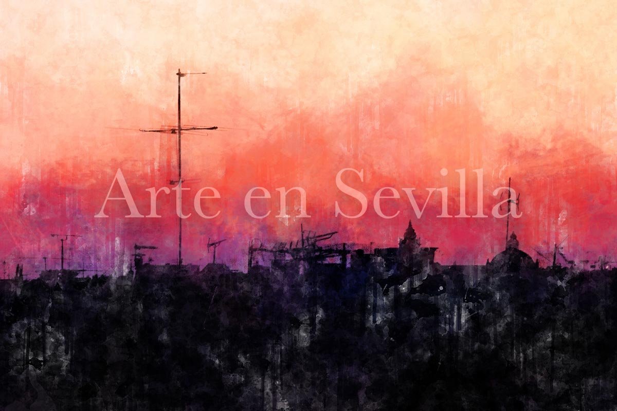 Cuadro Desde mi ventana, Sevilla - Imagen 9