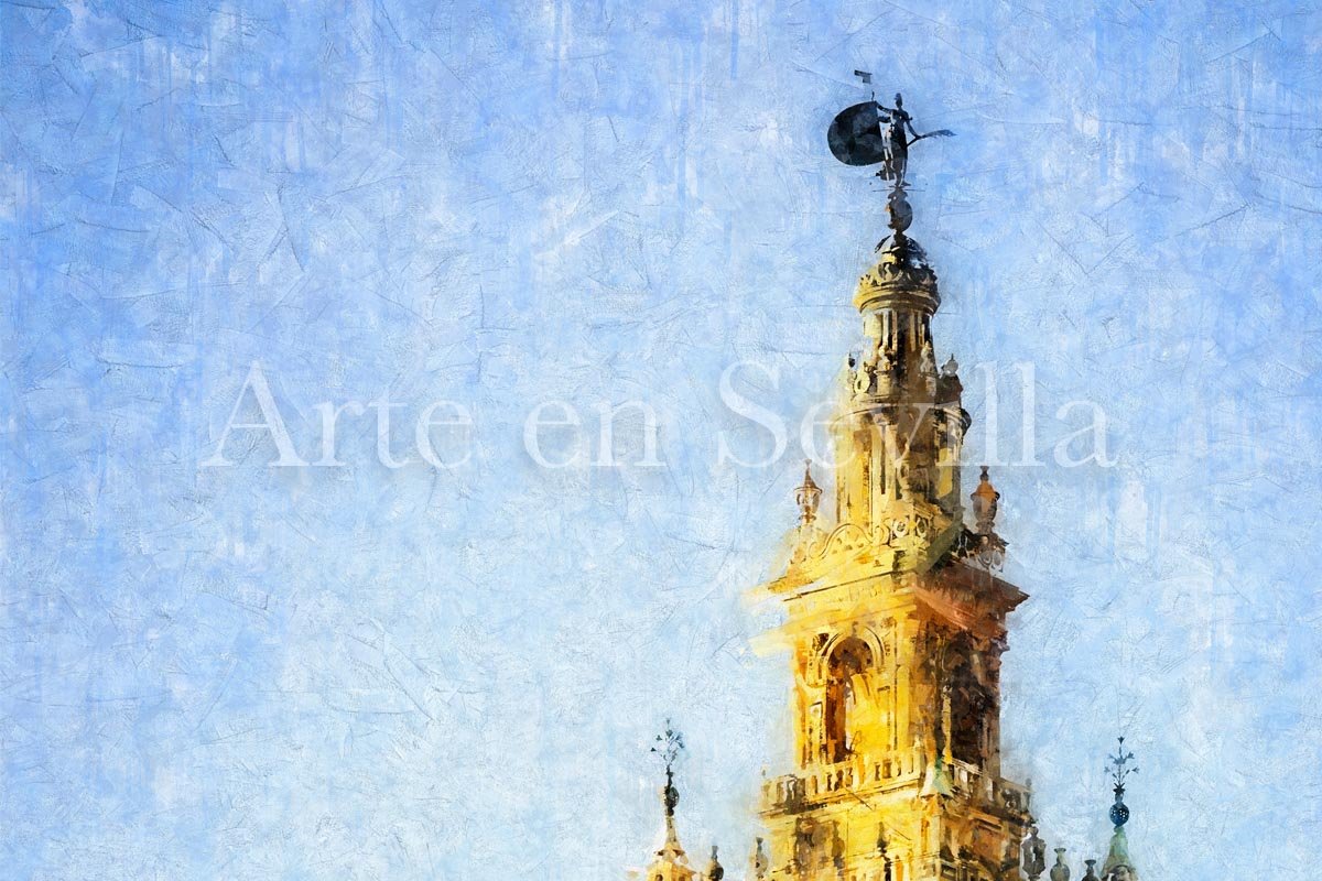 Cuadro La Giralda de Sevilla - Imagen 6