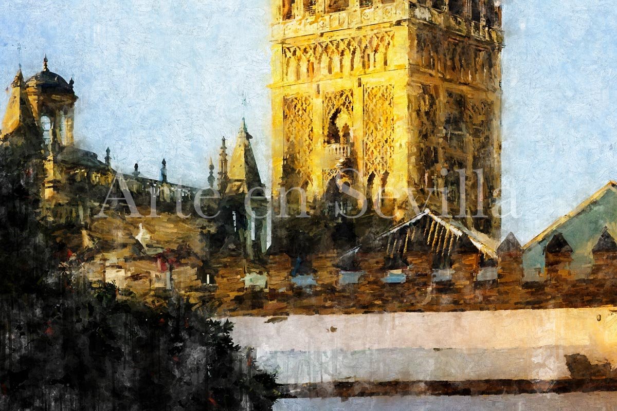 Cuadro La Giralda de Sevilla - Imagen 5