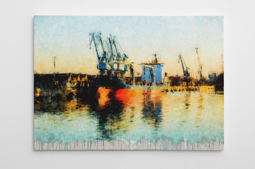 Cuadro Puerto de Sevilla