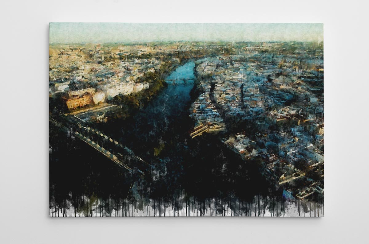 Cuadro Sevilla desde la Torre Pelli