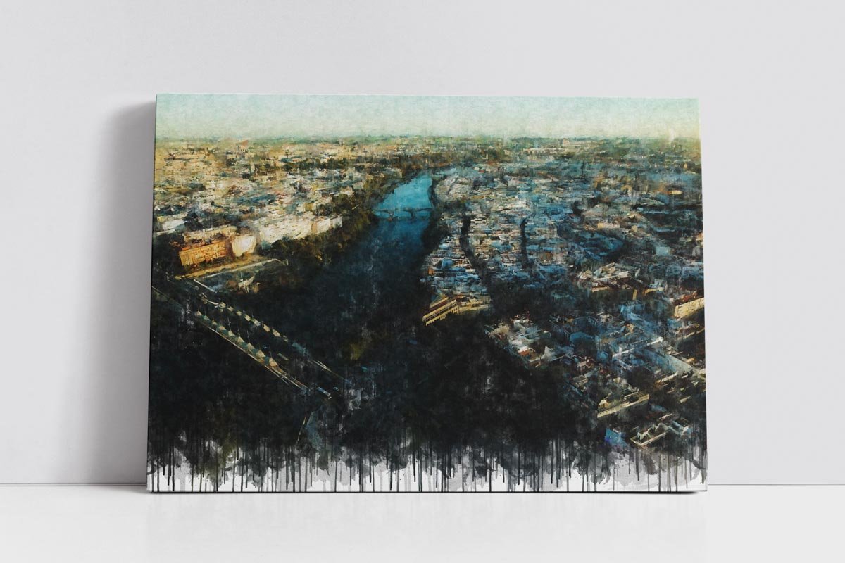 Cuadro Sevilla desde la Torre Pelli - Imagen 10