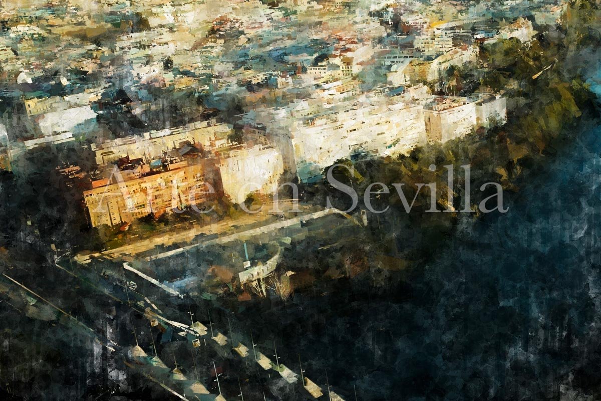 Cuadro Sevilla desde la Torre Pelli - Imagen 7