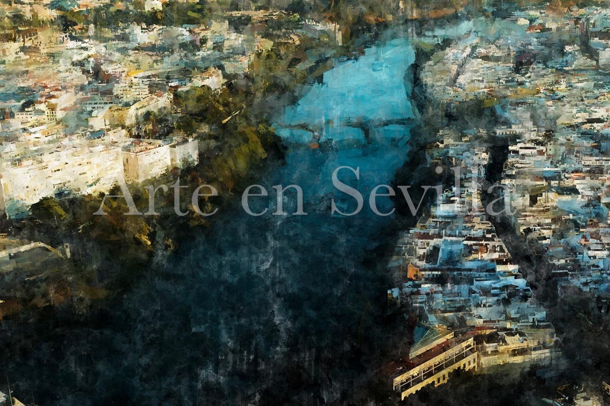 Cuadro Sevilla desde la Torre Pelli - Imagen 6