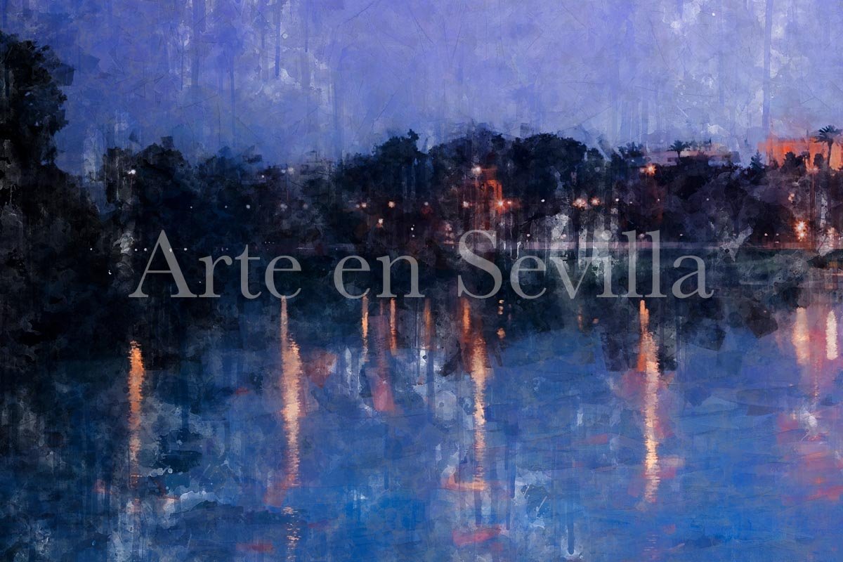 Cuadro Sevilla Nocturna - Imagen 7